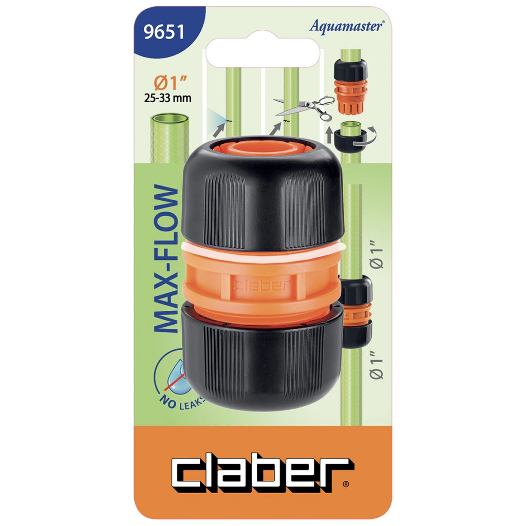 RACCORDO RIPARATORE AQUAMASTER MAX-FLOW IN BLISTER- - 1 9651 - 2 blister CLABER