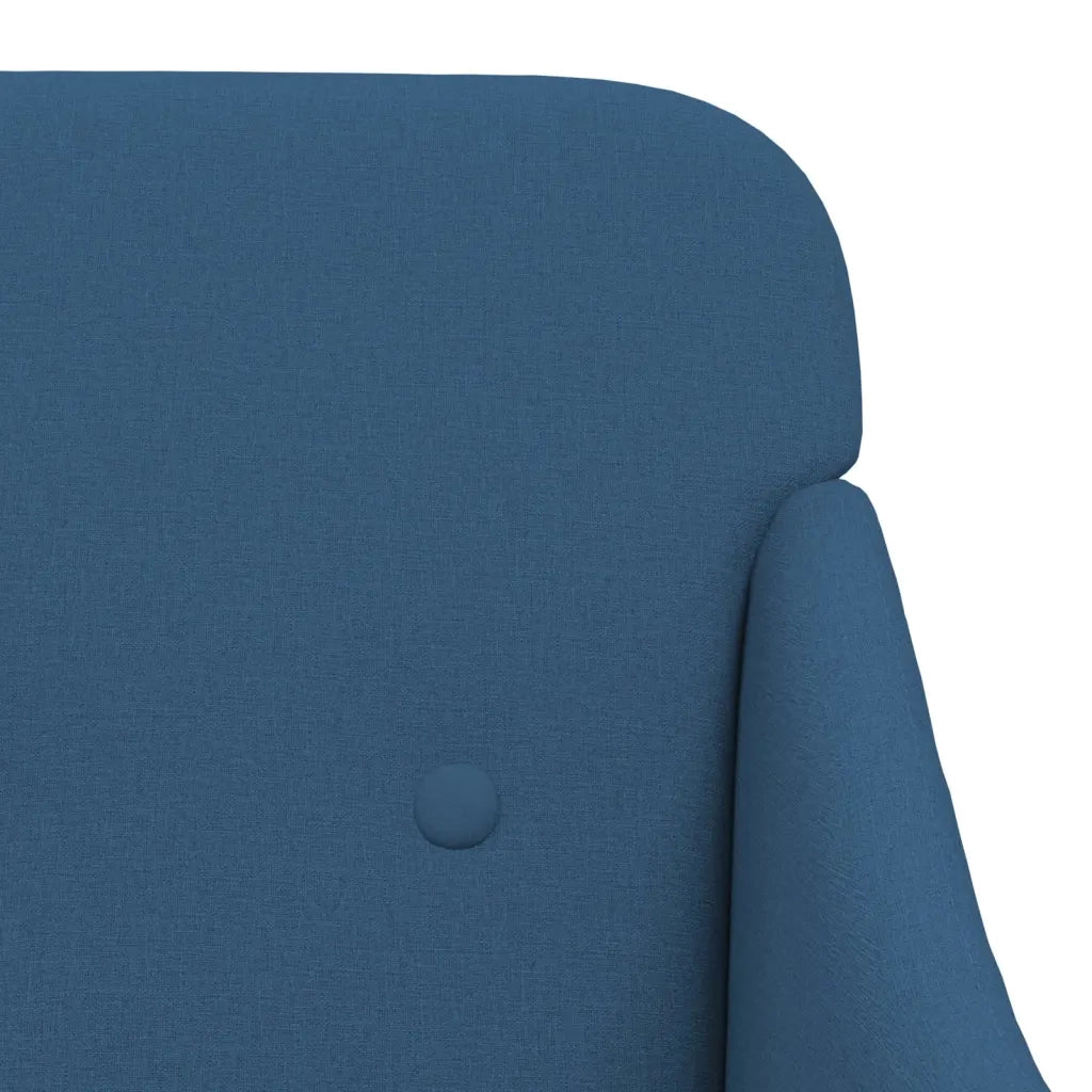 Poltrona Blu 63x76x80 cm in Tessuto 351481