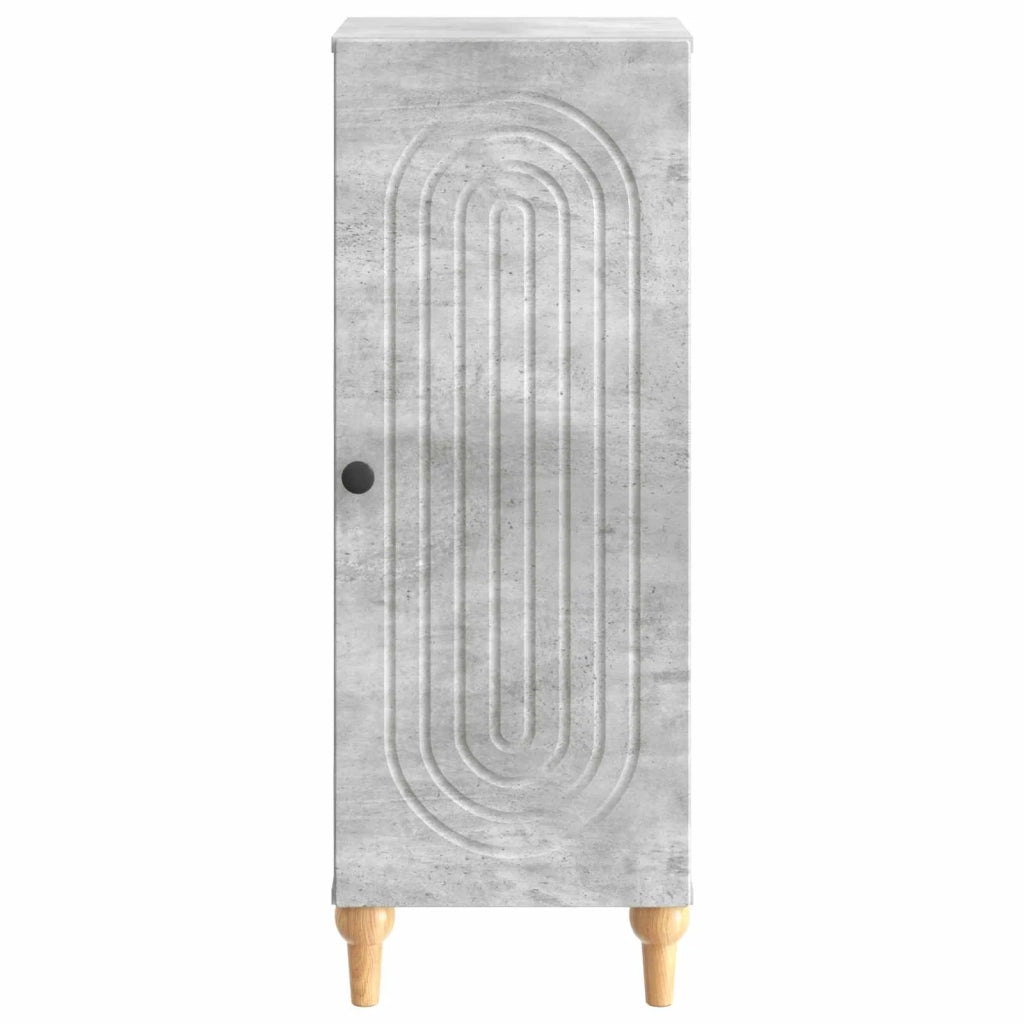 Credenza Grigio Cemento 33 x 34,5 x 90 cm Legno ingegnerizzato 894138