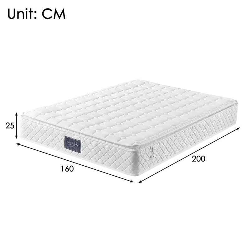 Letto matrimoniale con contenitore idraulico, comodini e illuminazione integrata