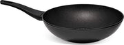 Wok Piastra Termo Smart Antiforforante 28cm per Induzione, Gas e Piani Elettrici