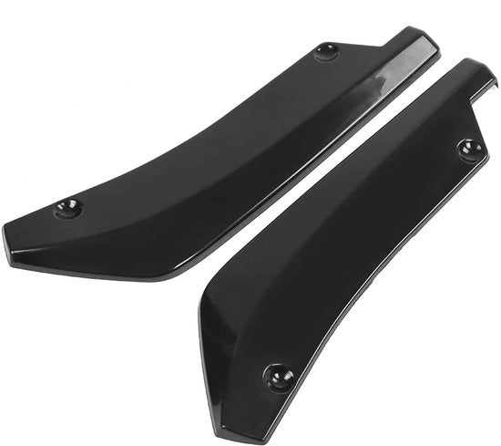 Bumperlipsplitter universale - Schoccoruttore - Protezione contro le scalfitture - Adatto per la maggior parte delle auto - Materiale ABS nuovo di fabbrica - Bumpersplitter