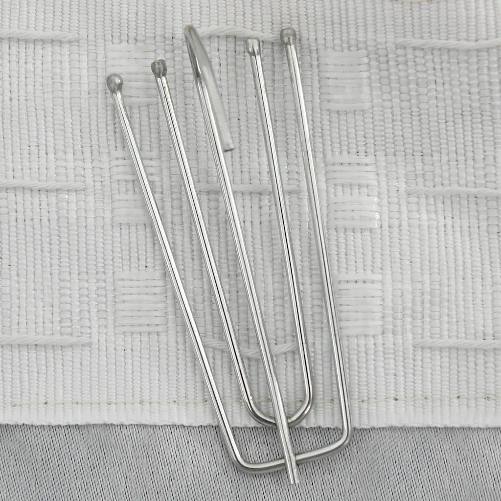 Tende Oscuranti con Ganci Effetto Lino 2 pz Beige 140x245 cm 321214