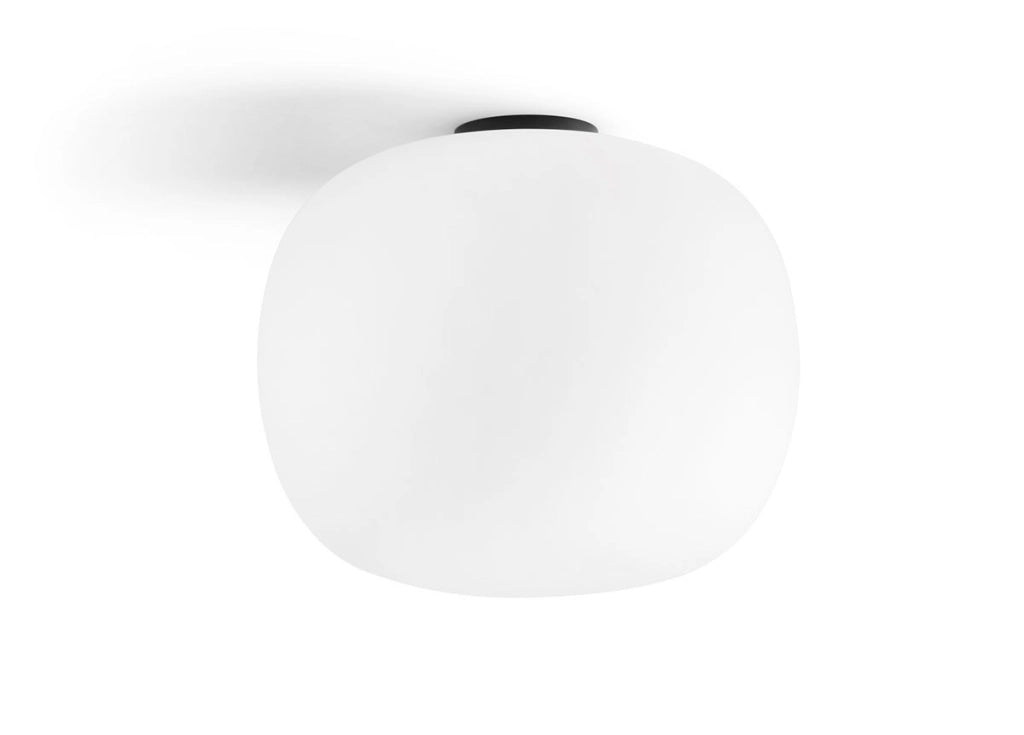 Plafoniera Light Prestige Jukon bianca/nera 30cm E27 1 luce