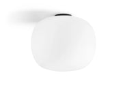 Plafoniera Light Prestige Jukon bianca/nera 30cm E27 1 luce