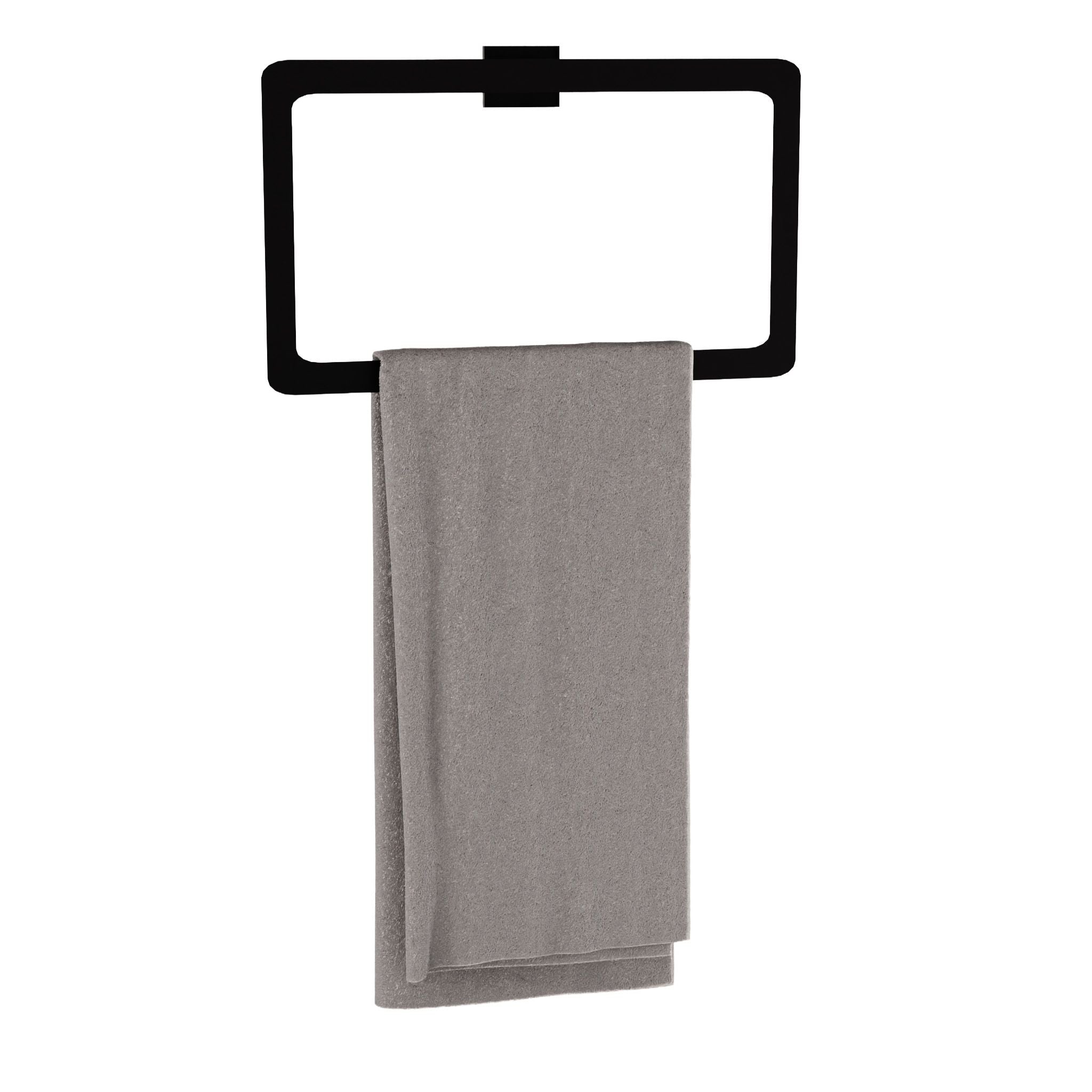 Portasciugamano Da Bagno Ring 210 Oste Matt Black