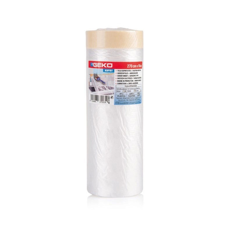 Bobinetta nastro carta con telo HD 300 mm x 20 m