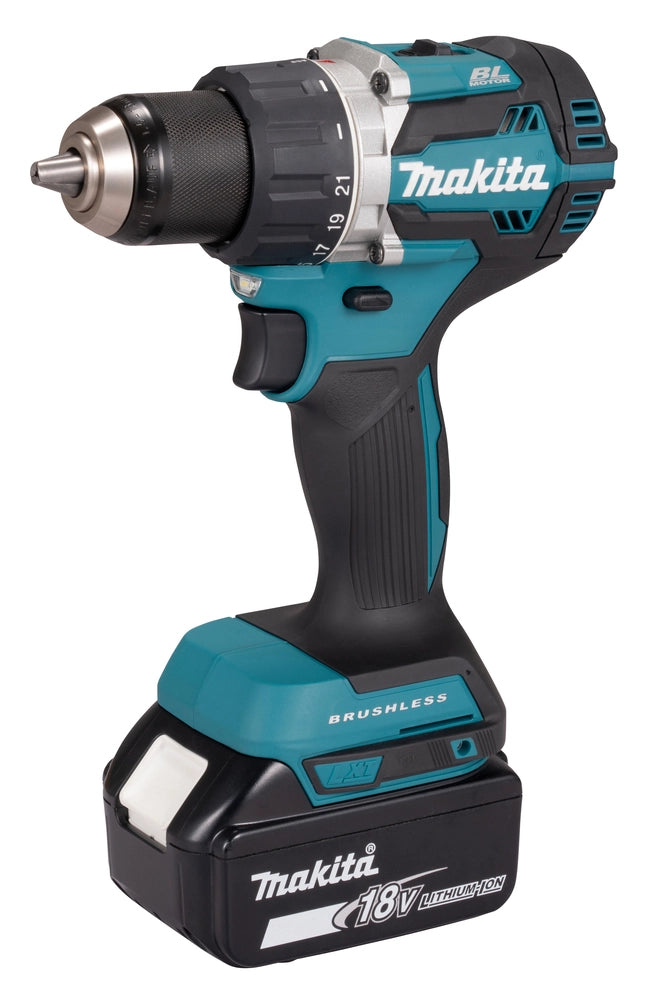 Avvitatore Makita 65nm DDF484RTJ 18V Brushless, 2 Batterie 5.0Ah e MAKPAC