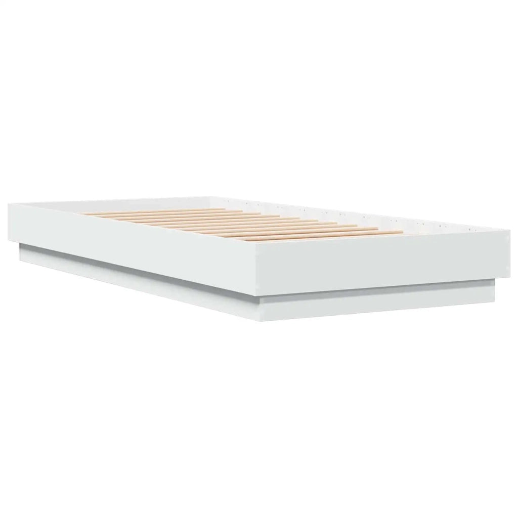 Struttura letto a pavimento-Giroletto Bianco 80 x 200 cm 913737