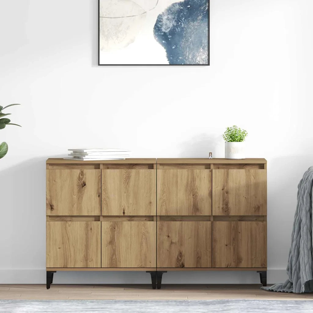 Credenza | Sideboards 2 pcs Rovere artigianale 60 x 35 x 70 cm