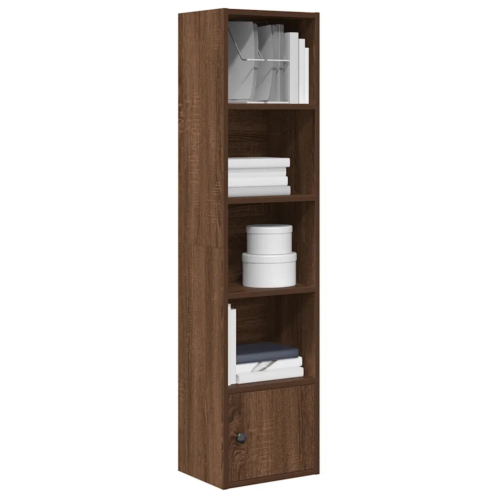 Libreria Rovere Sonoma 31x24x127 cm in Legno Multistrato 860352