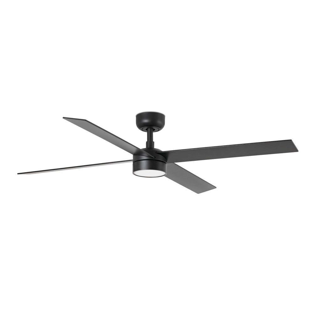 RUDDER 4 L Ventilatore nero/noce 20W SWT