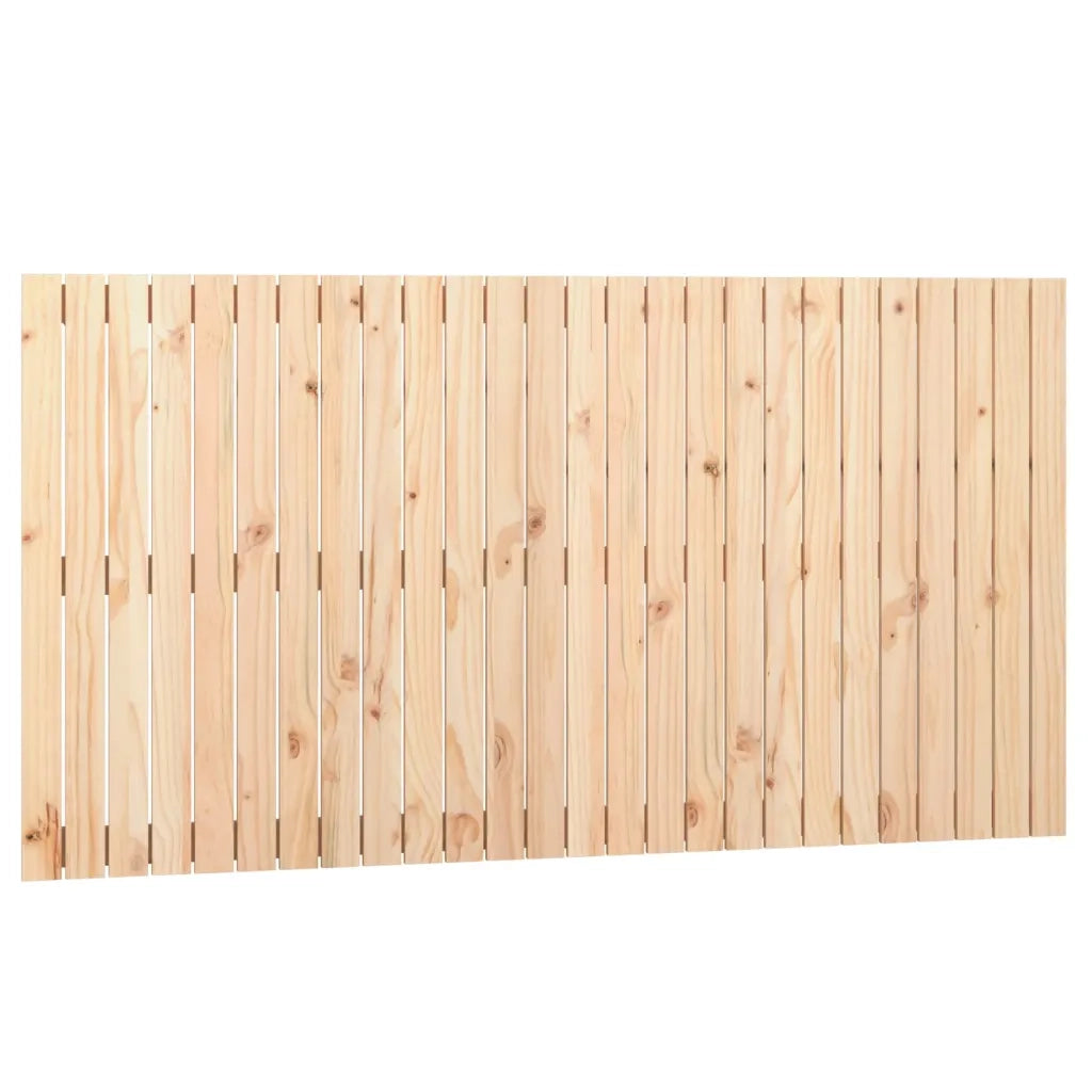 Testiera da Parete 166x3x90 cm in Legno Massello di Pino 824908
