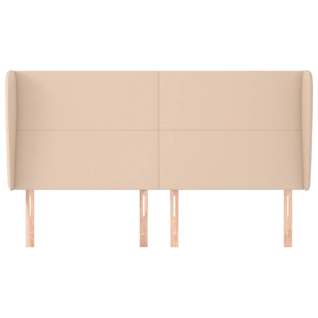 Testiera ad Orecchio Cappuccino 183x23x118/128 cm in Similpelle 3117783