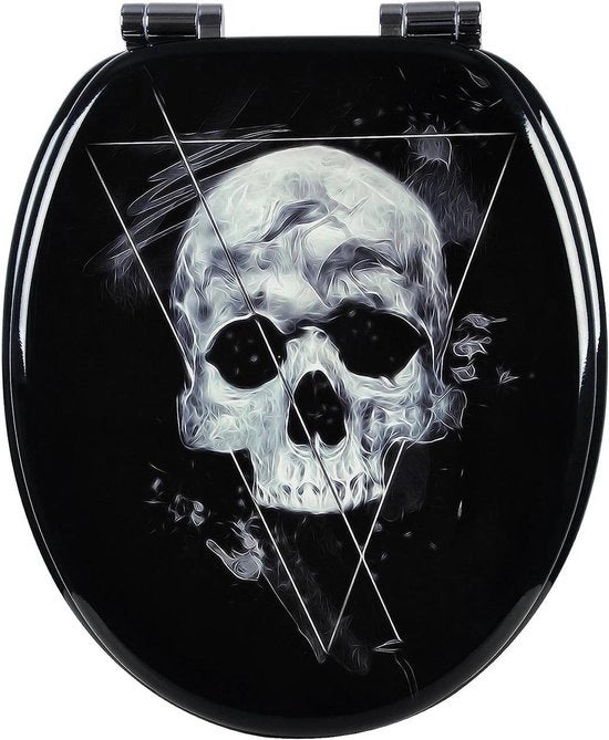 Porta toiletto soft-close - Chiusura silenziosa - Copertura toiletto antibatterica - Chiusura fluente, Comoda, Igiene garantita - 37,8 cm x 43,8 cm