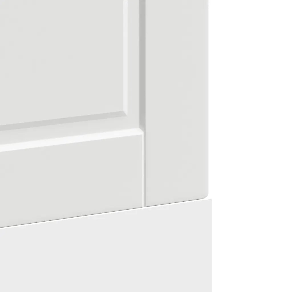 vidaXL Pannello Lavastoviglie Porto Bianco 60x1,5x67 cm in Truciolato
