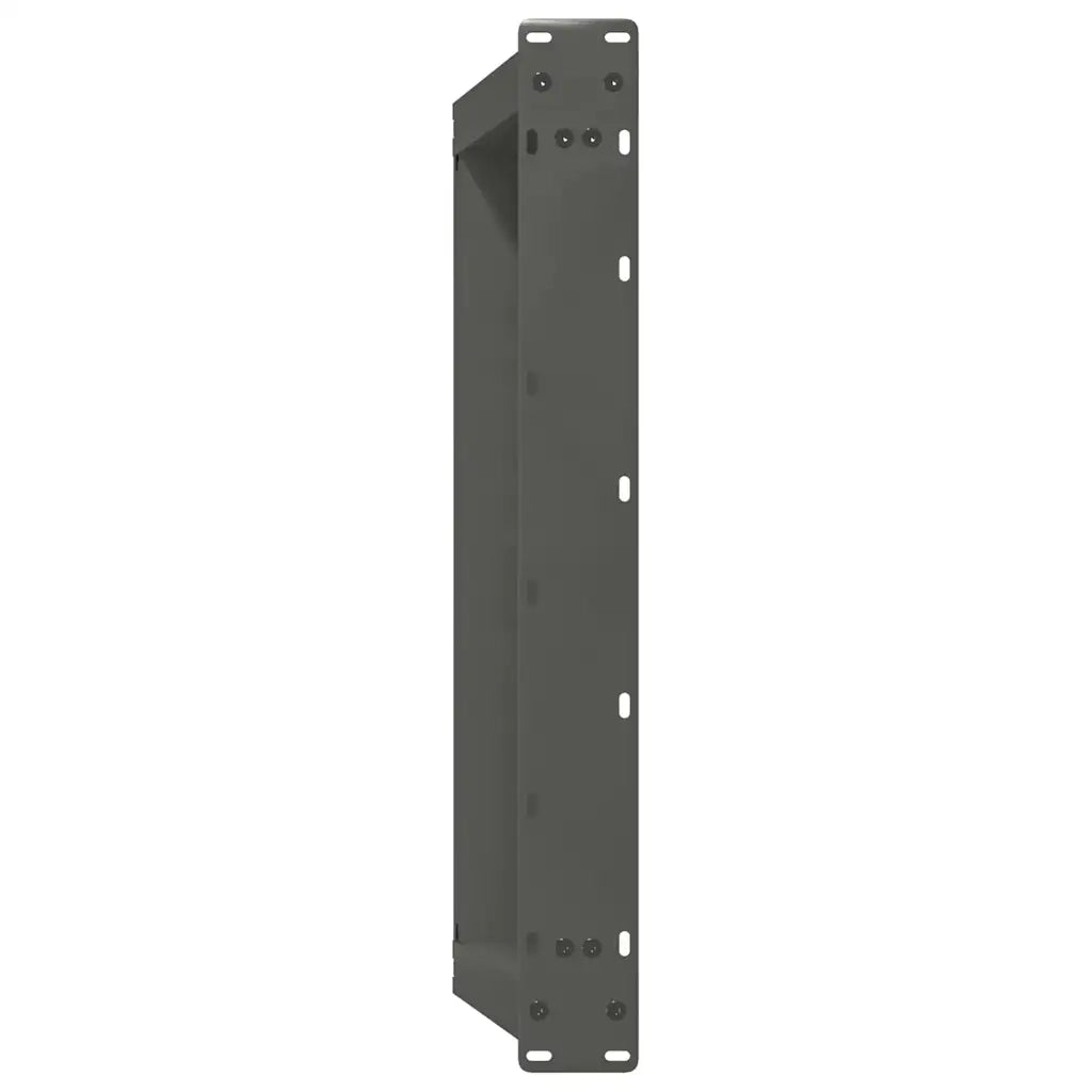 Gambe per Tavolino da Caffè a Forma di U 2 pz Antracite 60x(30-31) cm Acciaio 4012750