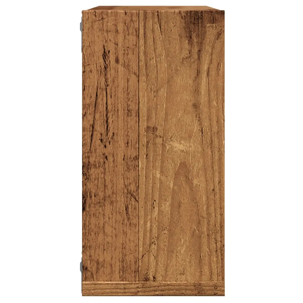 vidaXL Mensole Parete a Cubo 6 pz Legno Vecchio 30x15x30 cm Truciolato