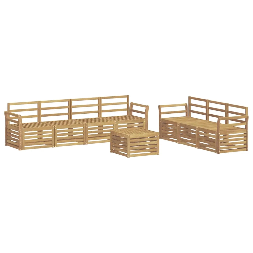 Set divani Legno di Acacia Massello 3391514