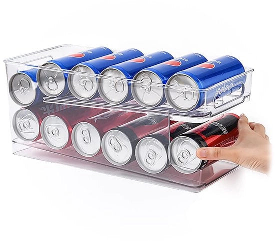Organizzatore per lattine - Rabbocco automatico - BPA-free - 1 pezzo