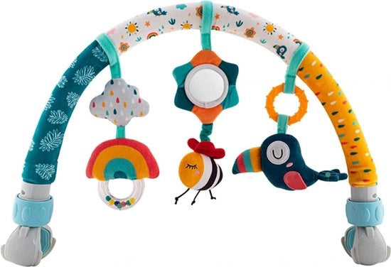 Cuscino di attività per bambini - Cuscino per tummy time - Giocattoli per bambini - Regalo di nascita - Regalo per baby shower - Cuscino per tummy time - Cuscino per bambini in posizione ventrale