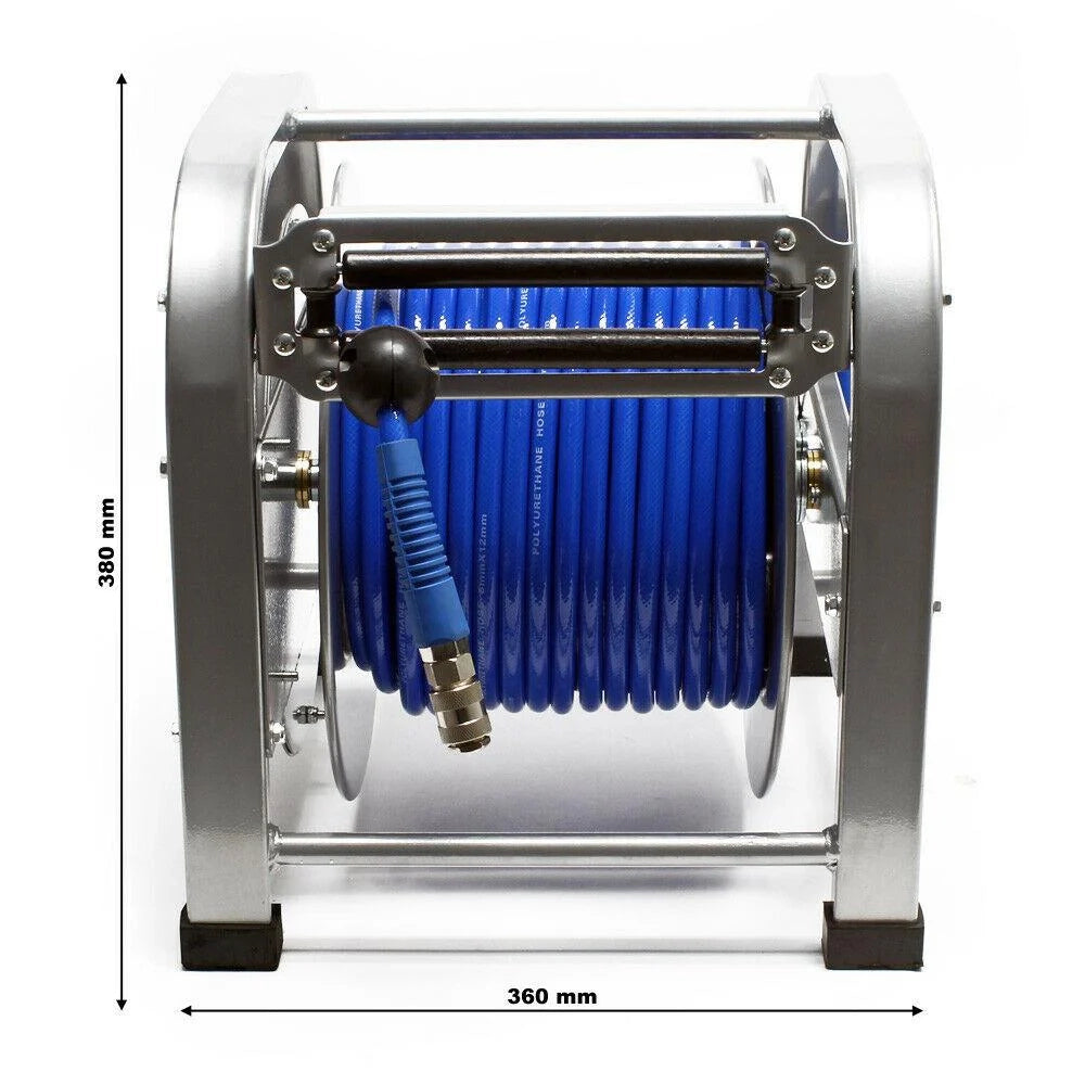 avvolgitubo automatico avvolgitubo pneumatico 30 m 12 bar 1/4 pollici 16_0002646