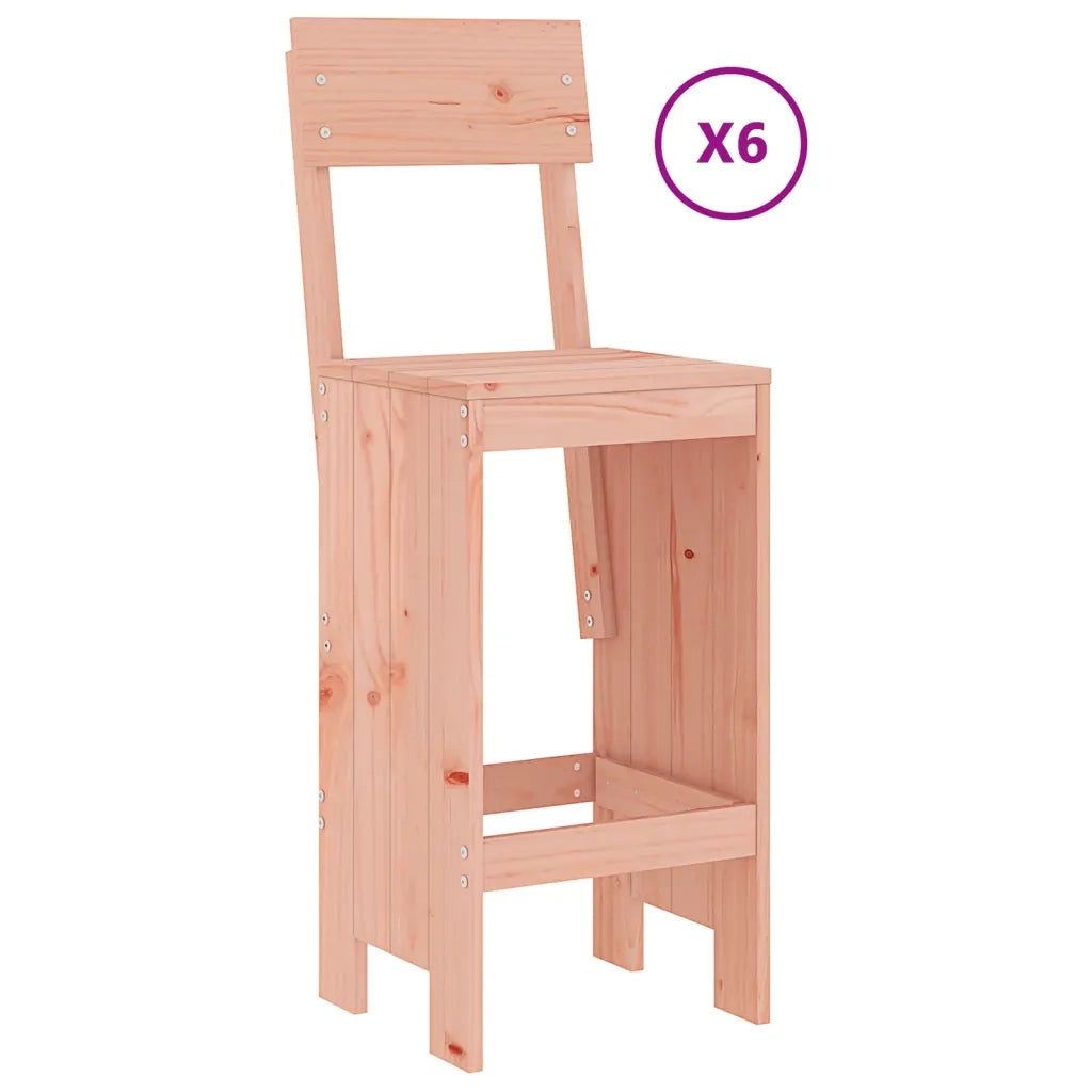 Set da Bar da Giardino 7 pz in Legno Massello di Douglas 3157816