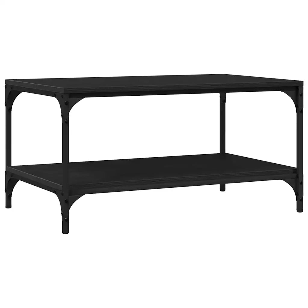 Tavolino da salotto Rovere Nero 82 x 50 x 40 cm 883496