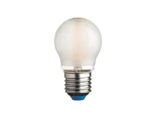 LAMPADA FILO LED SFERA STICK SATINATA E27- - 4.5w - 2700°K calda - 470 lm - 45x78h - 5 blister AIRAM