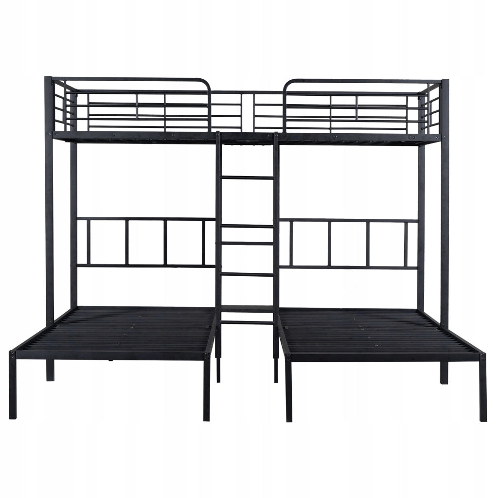Trilivello letto 90x200*3 - Xylo - Nero