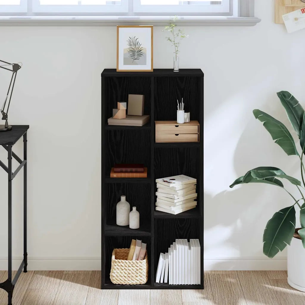 Libreria Rovere Nero 50 x 25 x 102 cm 868059