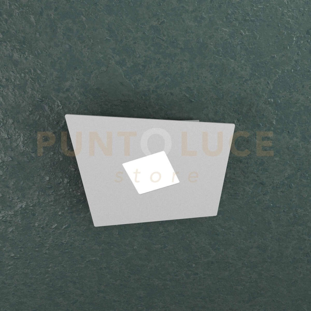 NOTE APPLIQUE PLAFONIERA 1 LUCE ATTACCO GX53 GRIGIO