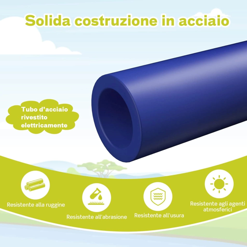Cupola di Arrampicata, Struttura per Arrampicata con Scivolo, Capacità di Carico di 180 KG, per Bambini da 3 a 10 Anni, Ideale per Palestra, Cortile e Giardino (Stile 2 Verde)