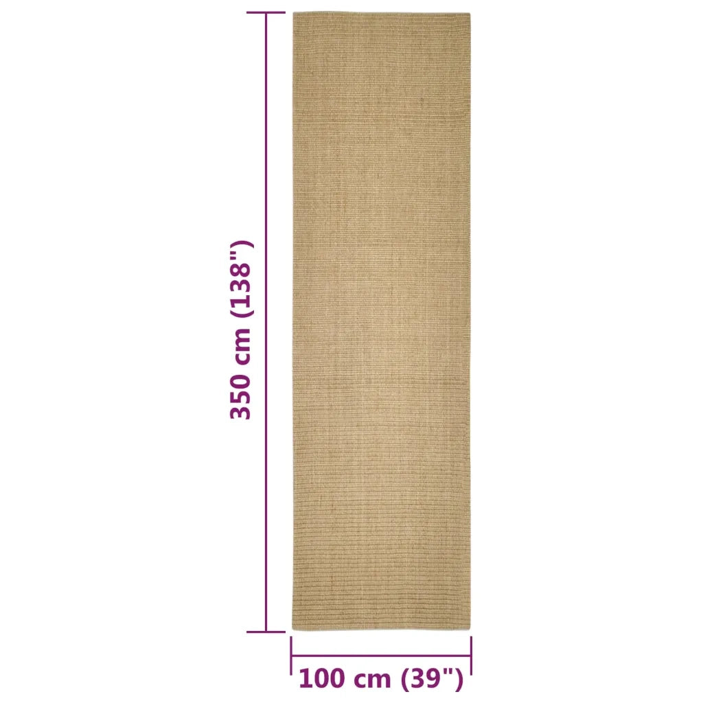 Tappeto in Sisal per Tiragraffi 100x350 cm CFW2511287