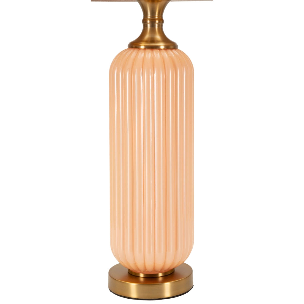 Fapa, Lampada da Tavolo Necessaria 1 Lampadina, Rosa Perlato