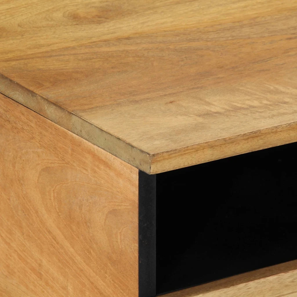 vidaXL Tavolino da Salotto Marrone 80x54x40 cm Legno Massello di Mango