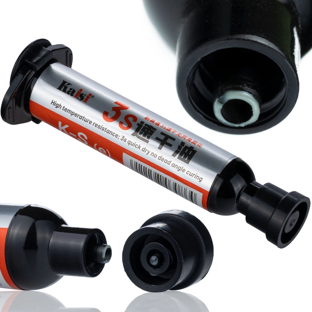 Soldermaska Verde Chiaro 3S in Siringa 10g – Protezione PCB | Utile per Riparazioni e Protezione da Umidità e Corrosione