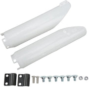 Veroeverscherm 2 pezzi - Schokdemperbeschermer - Vervanging per CR125R/CR250R/CRF450R - ABS Materiale - Protezione contro sporcizia/polvere - Incluso accessorio per viti - Veroeverscherm
