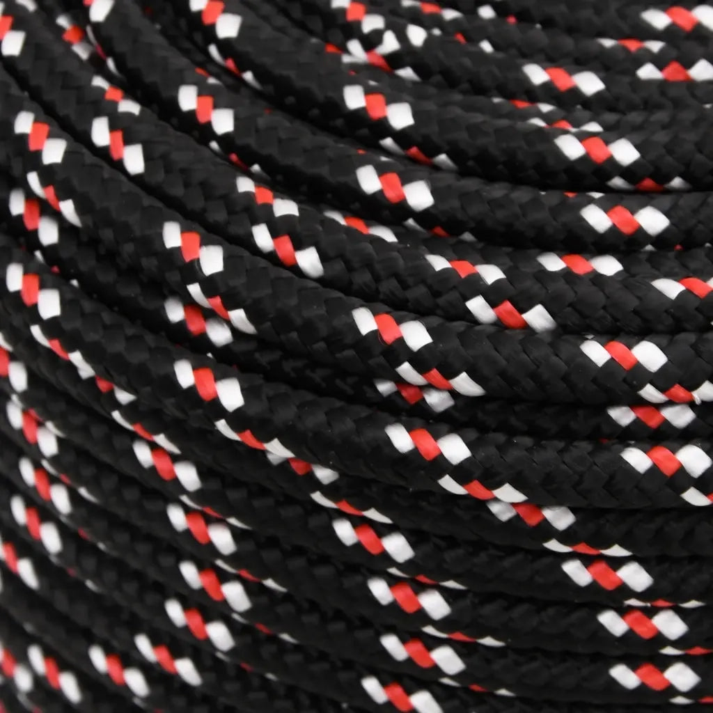 Corda da Lavoro Nera 6 mm 250 m in Polipropilene 152340