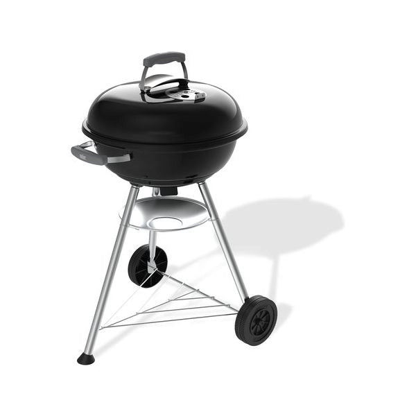 Barbecue carbonella weber 1502054 compact kettle d47 nero