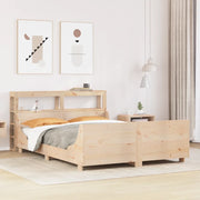 vidaXL Letto senza Materasso 140x190 cm in Legno Massello di Pino