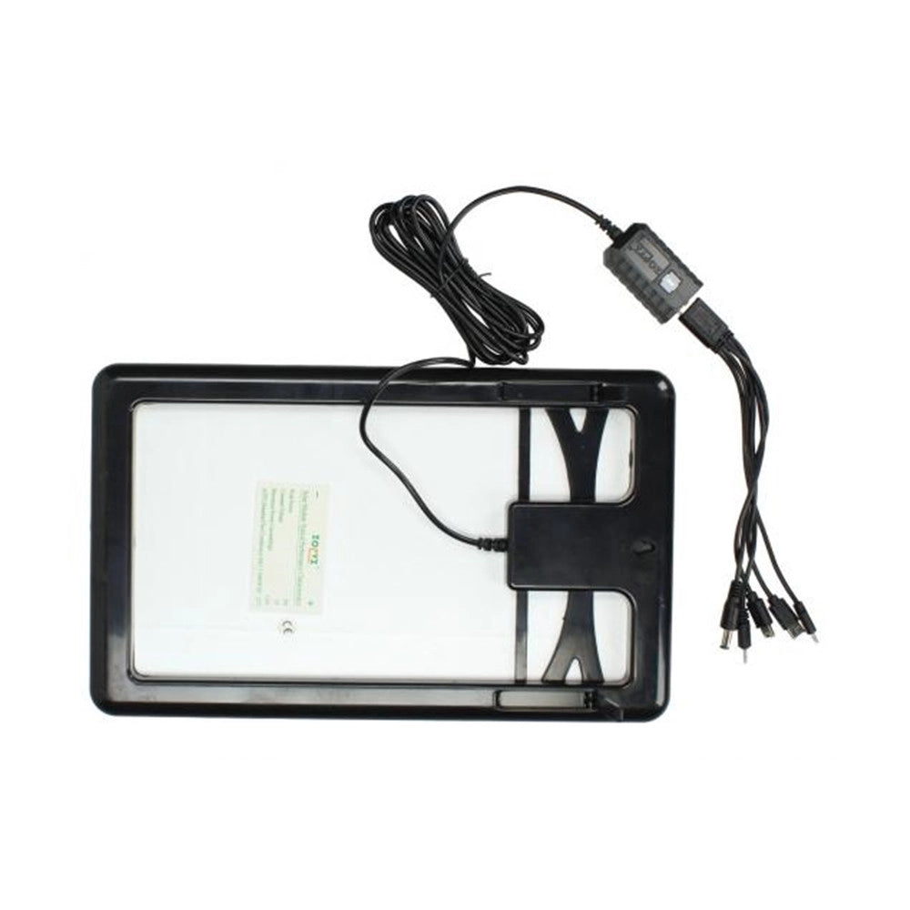 Trade Shop - Pannello Solare Caricabatterie Usb 5v 1,6a Ricarica Rapida Smartphone 8w Zo-710kc -