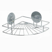 Trade Shop - Mensola Angolare Portaoggetti Da Bagno Montaggio A Parete Con Biadesivo 79840 -