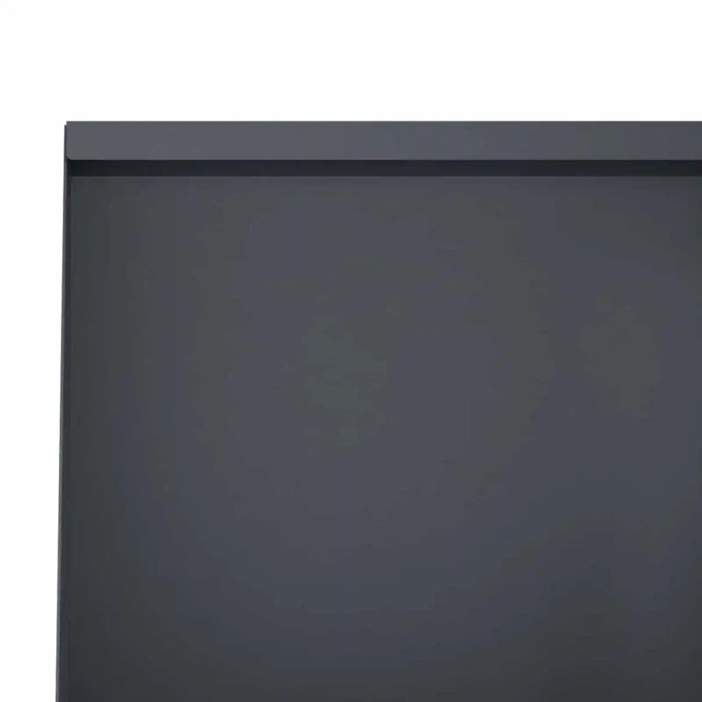Muro di contenimento 4 pz 40 x 12 x 50 cm Acciaio Antracite 3449067