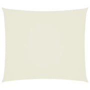 Parasole a Vela Oxford Rettangolare 2,5x3 m Crema