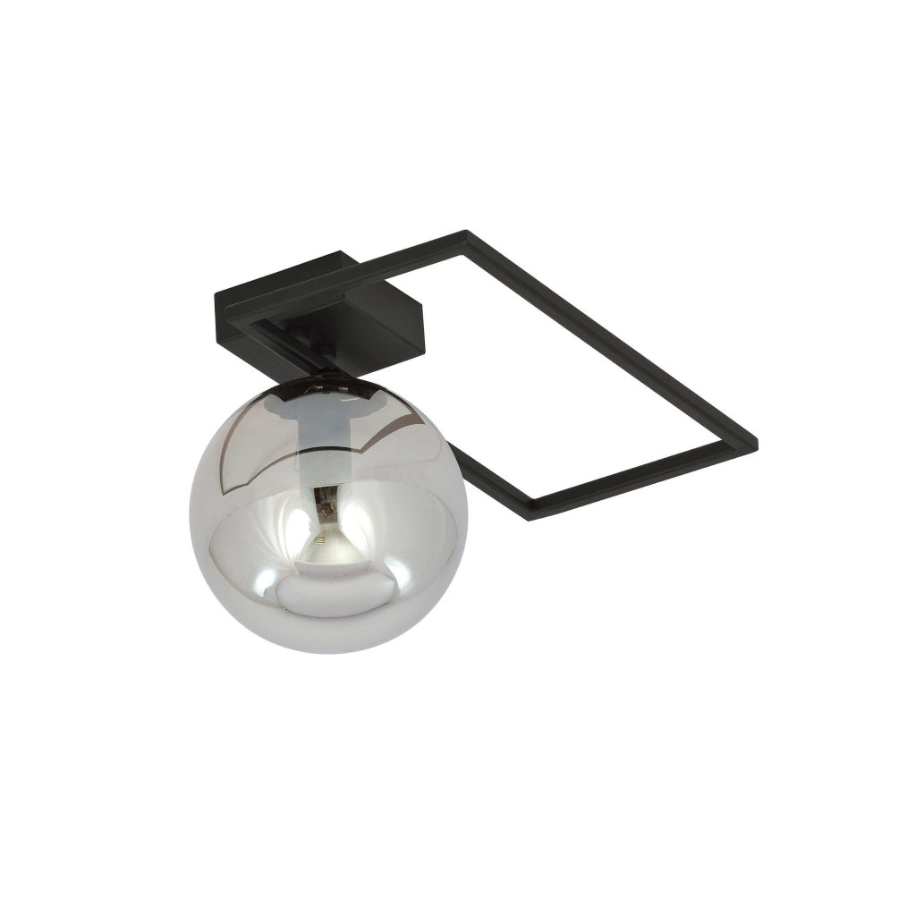 Emibig Plafoniera IMAGO nero grafite 1xE14 dimmer metallo