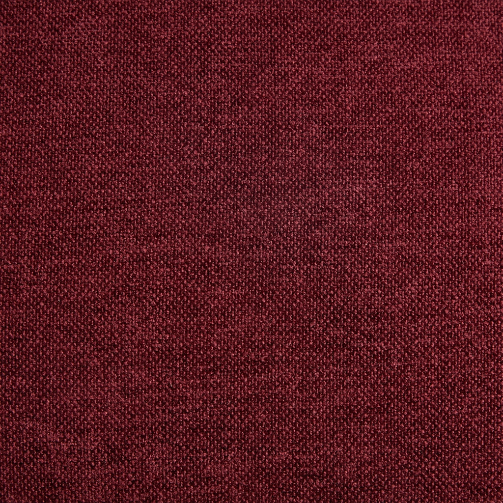 SEDIA DA PRANZO Set da 2 pezzi in legno massello, tessuto WINE RED, 54.5x47x77 cm