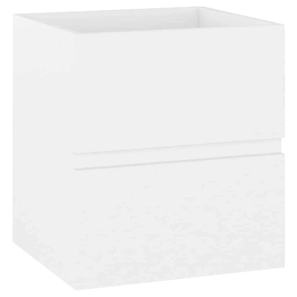 Mobile lavabo con vasca integrata 41 x 38,5 x 45 cm truciolare bianco 02_0006431