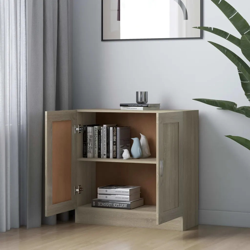 Libreria Rovere Sonoma 82,5x30,5x80 cm in Legno Multistrato 802708