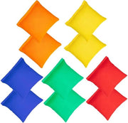 Set di palline da lancio per Cornhole - Gioco di lancio per bambini - Set di palline colorate per giochi all'aperto - Giochi da tavola per ragazzi e ragazze - Palline da lancio per giochi estivi